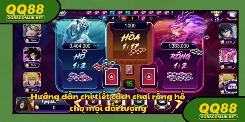 Cẩm nang về luật chơi rồng hổ từ A đến Z cho mọi đối tượng