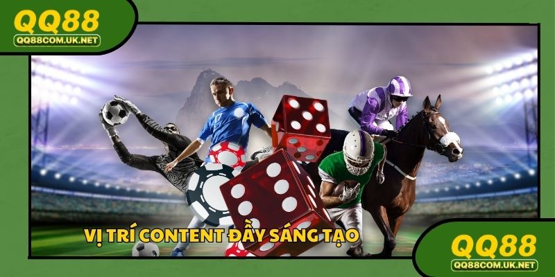 QQ88 tuyển dụng content với tư duy sáng tạo tốt
